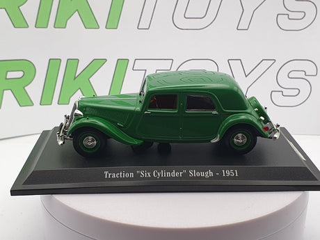 Citroen Traction Avant 15 Six Slough(1951) Atlas 1/43 Verde - RikiToys - Atlas#