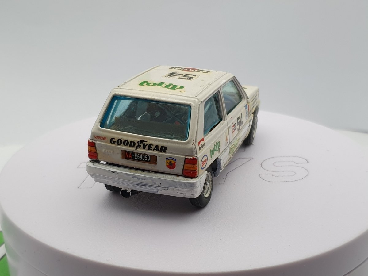 Fait Panda 45 Rally Burago 1/43 - RikiToys - Burago#