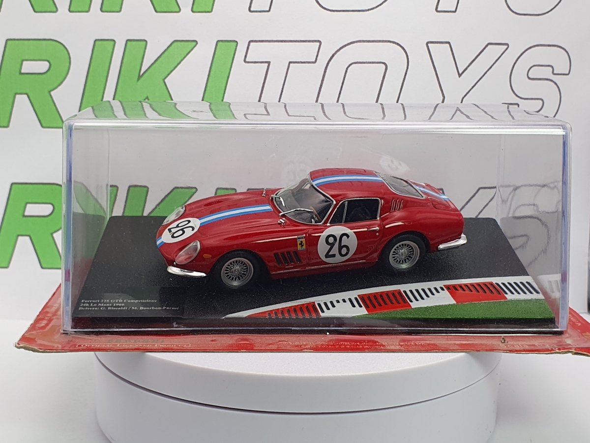 Ferrari 275 GTB Le Mans 1966 Edicola 1/43 Rosso - RikiToys - Edicola#