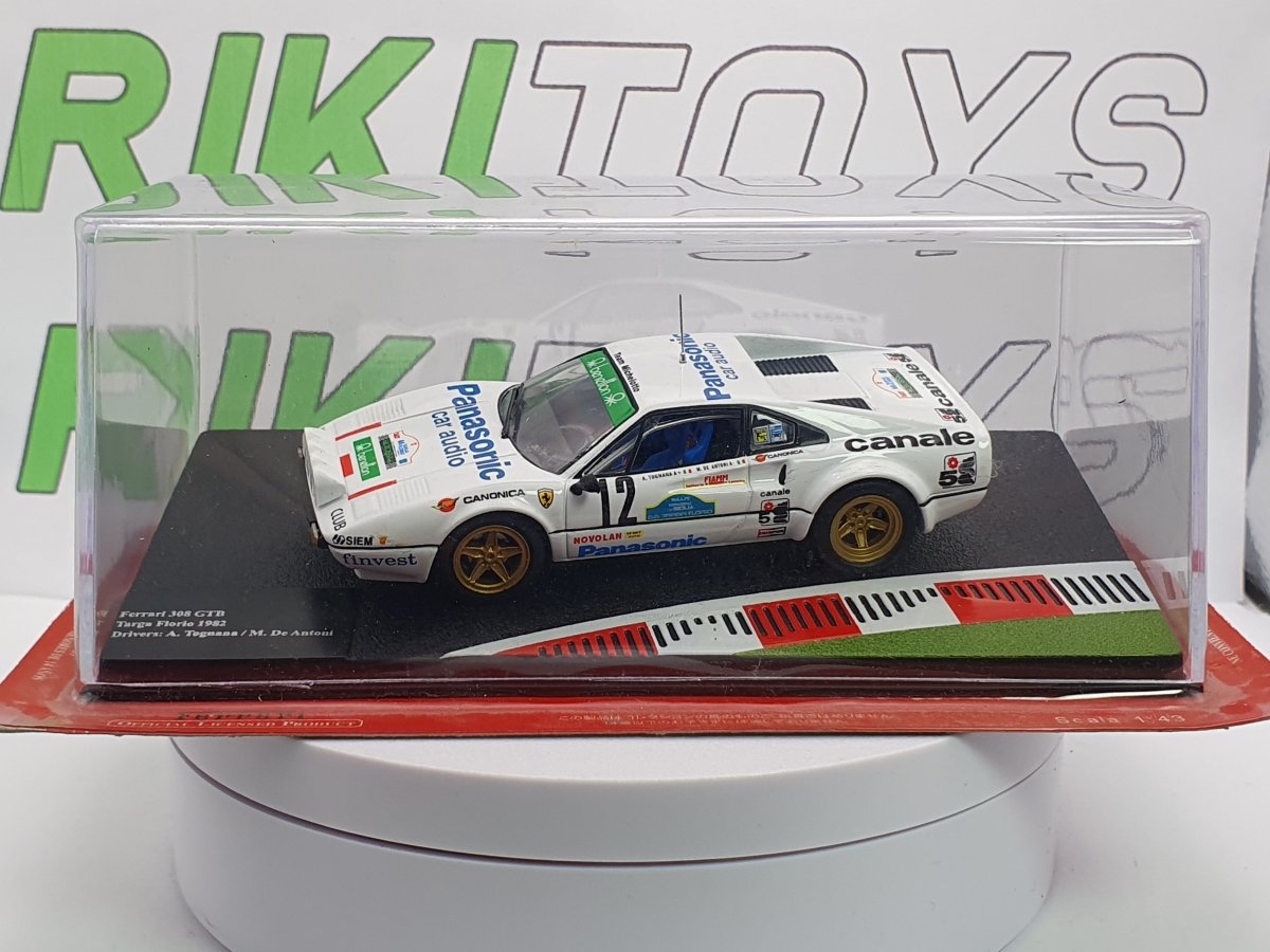 Ferrari 308 GTB Targa Florio 1982 Edicola 1/43 Bianco - RikiToys - Edicola#