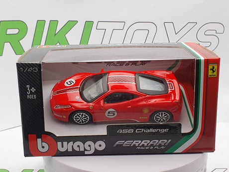 Ferrari 458 Challenge Burago 1/43 - RikiToys - Burago#