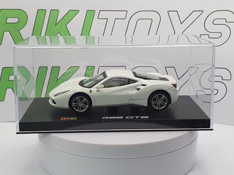 Ferrari 488 GTB Burago 1/43 Bianco - RikiToys - Burago#