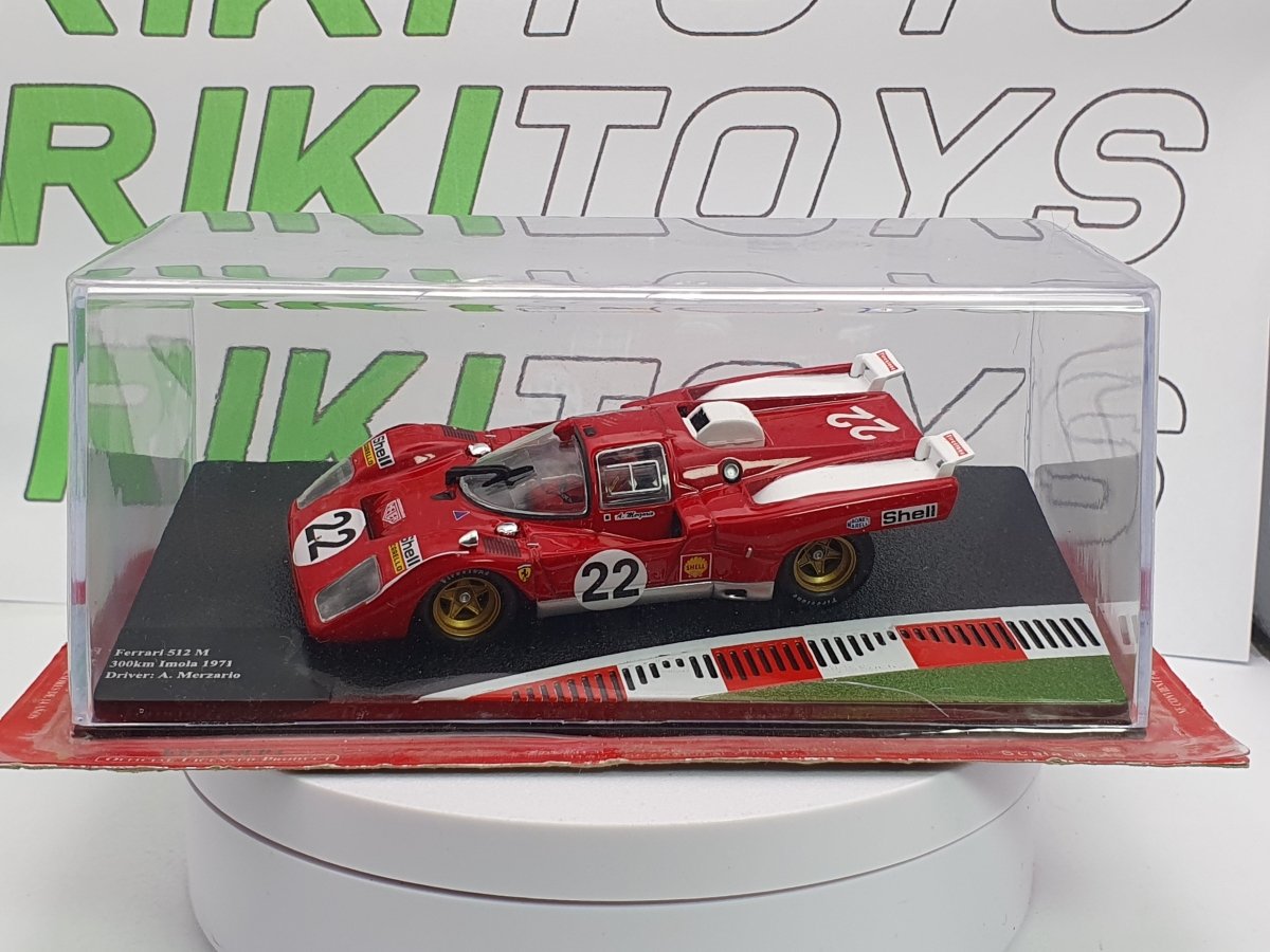 Ferrari 512 M 1000 KM Imola 1971 Edicola 1/43 Rosso - RikiToys - Edicola#