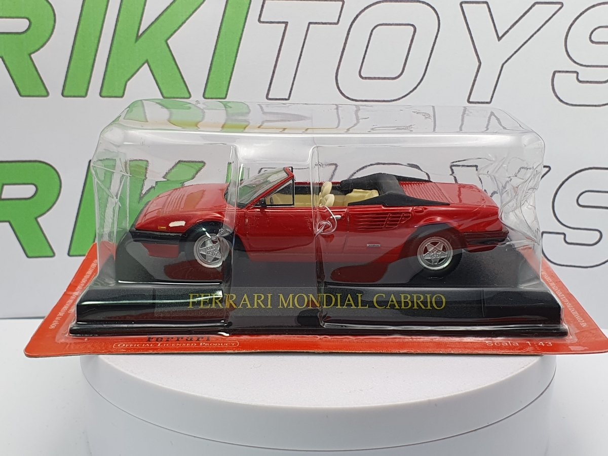 Ferrari Mondial Cabrio Edicola 1/43 Rosso - RikiToys - Edicola#