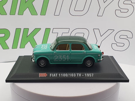 Fiat 1100 103 TV Mille Miglia (1957) MetroModel 1/43 Verde - RikiToys - MetroModel#