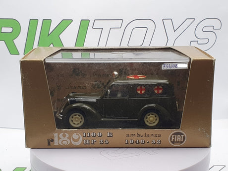 Fiat 1100 ELR Ambulanza Brumm 1/43 - RikiToys - Brumm#