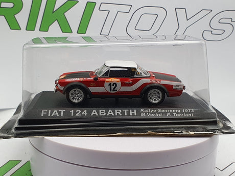 FIat 124 Abarth Rally San Remo 1973 Edicola 1/43 - RikiToys - Edicola#