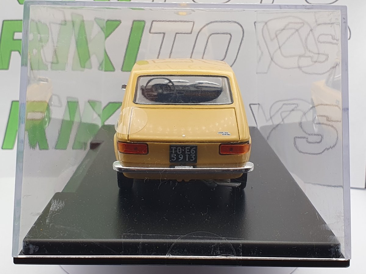 Fiat 127 1971 Leo Model 1/24 Giallo - RikiToys - Leo Model#