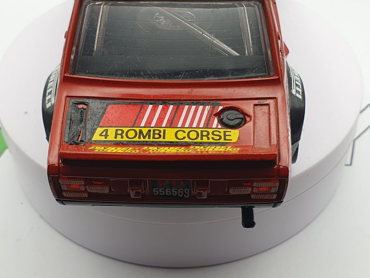 Fiat 131 Abarth 4 Rombi Burago 1/24 - RikiToys - Burago#