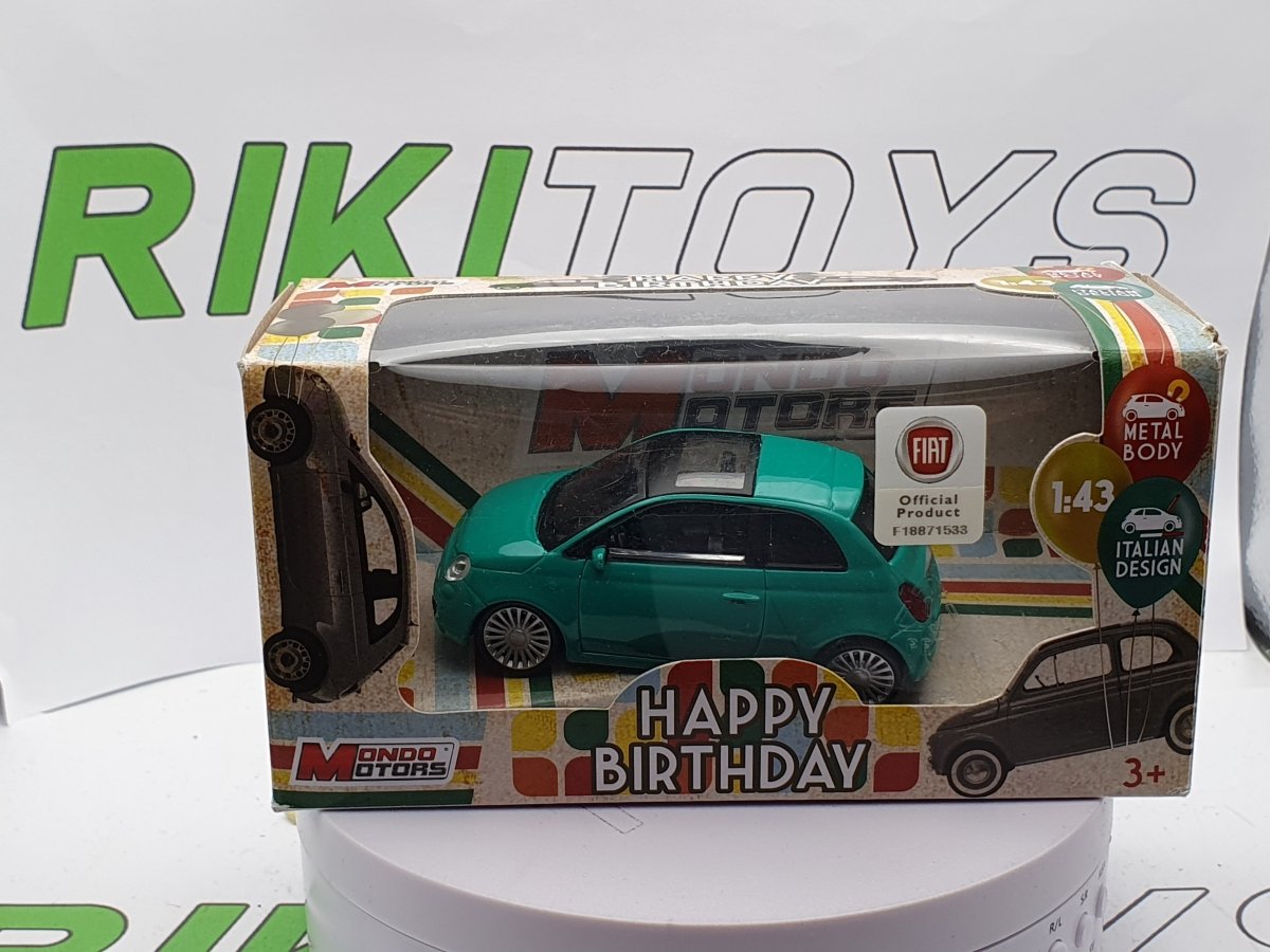 Fiat 500 2007 Mondo Motors 1/43 - RikiToys - Mondo Mo#