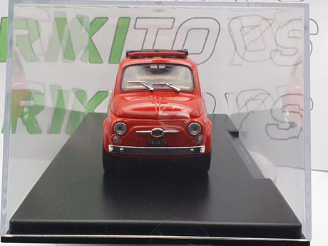 Fiat 500 F 1965 Leo Model 1/24 Rosso - RikiToys - Leo Model#