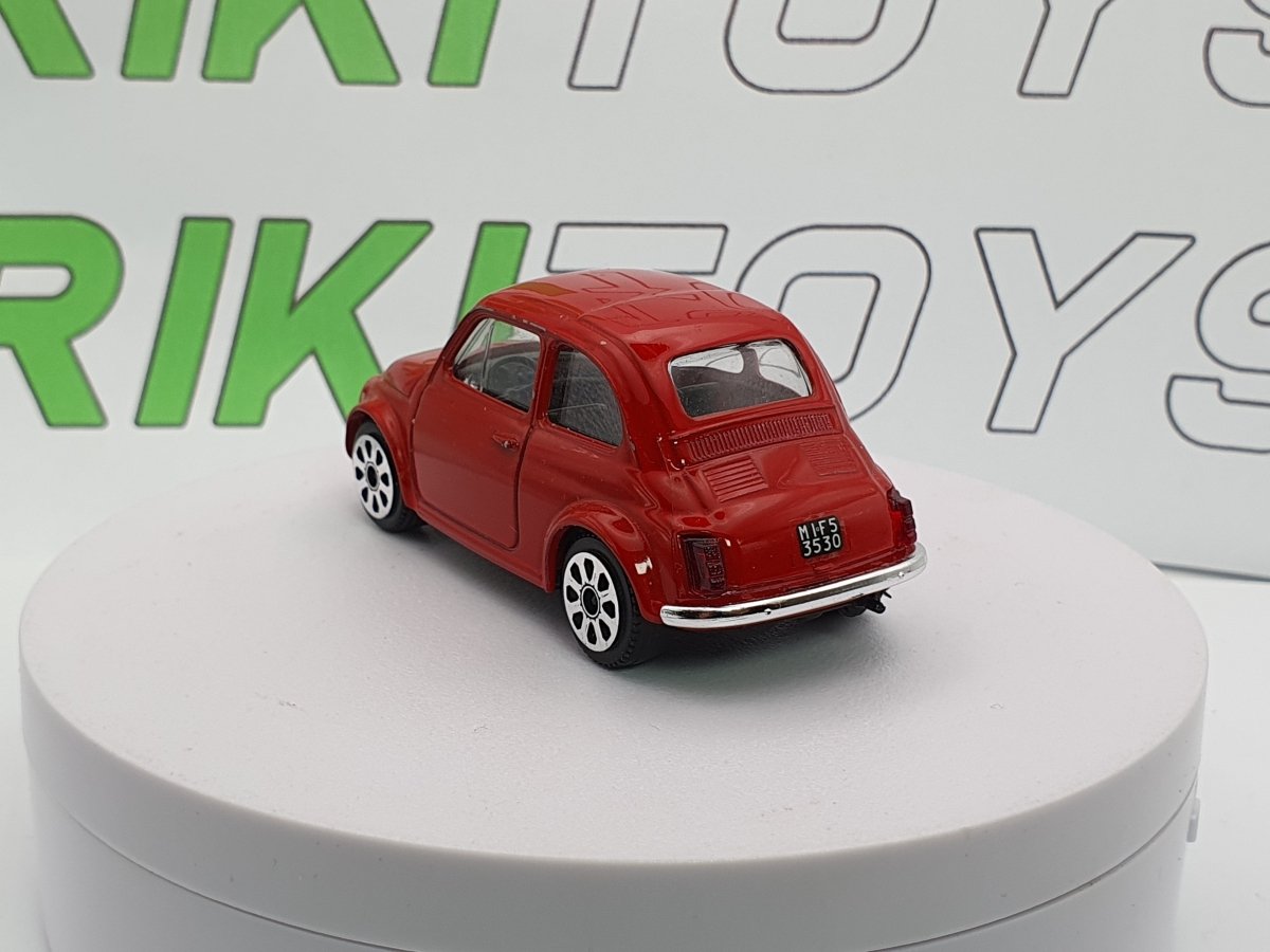 Fiat 500 F Burago 1/40 Rosso - RikiToys - Burago#