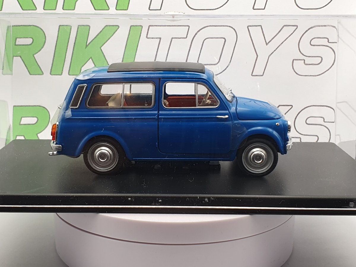 Fiat 500 Giardiniera 1960 Leo Model 1/24 Blu - RikiToys - Leo Model#