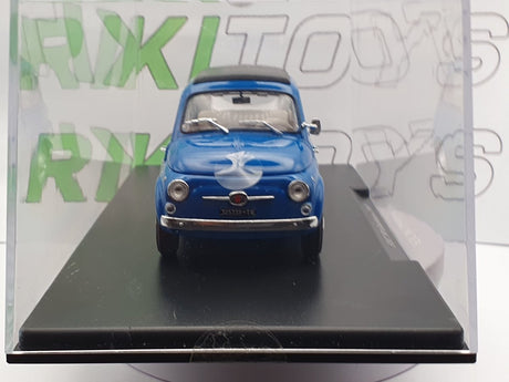 Fiat 500 Giardiniera 1960 Leo Model 1/24 Blu - RikiToys - Leo Model#