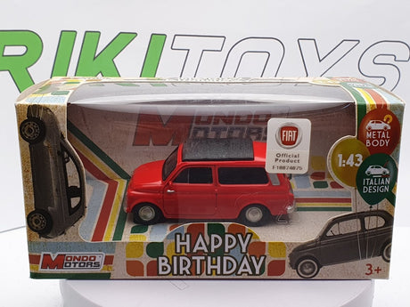 Fiat 500 Giardiniera Mondo Motors 1/43 - RikiToys - Mondo Mo#