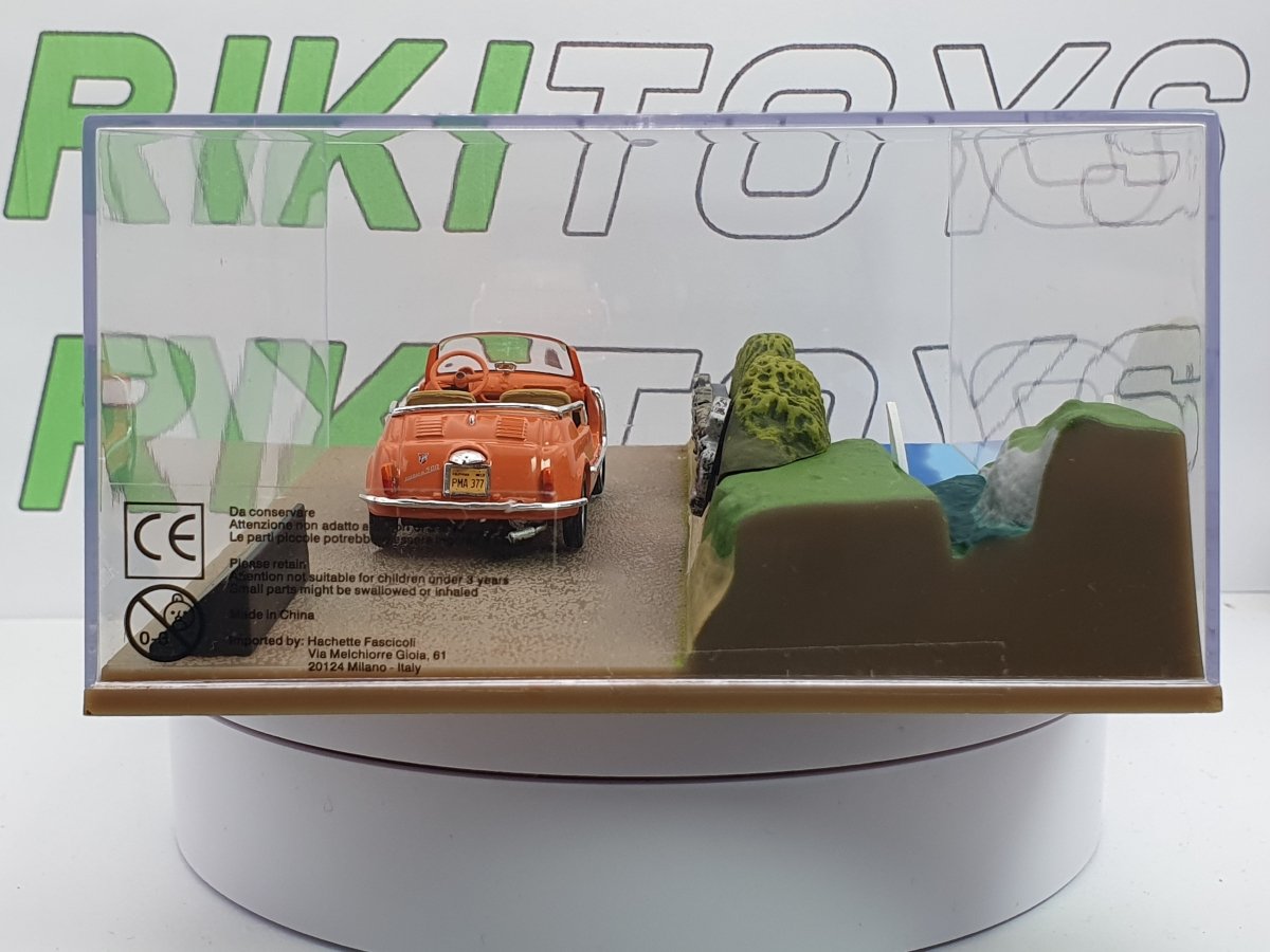 Fiat 500 Jolly Ghia America Edicola 1/43 Viola - RikiToys - Edicola#