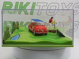 Fiat 500 Jolly Ghia Edicola 1/43 Viola - RikiToys - Edicola#