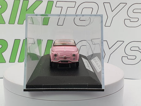 Fiat 500 Jolly Ghia MondoMotors 1/43 Rosa - RikiToys - MondoMotors#