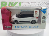 Fiat 500 L 2012 Mondo Motors 1/43 Bianco - RikiToys - Mondo Motors#