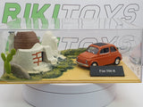 Fiat 500 R Edicola 1/43 Arancione - RikiToys - Edicola#