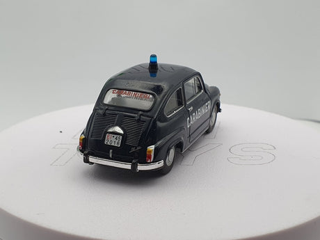 Fiat 600 Carabinieri Edicola 1/43 - RikiToys - Edicola#