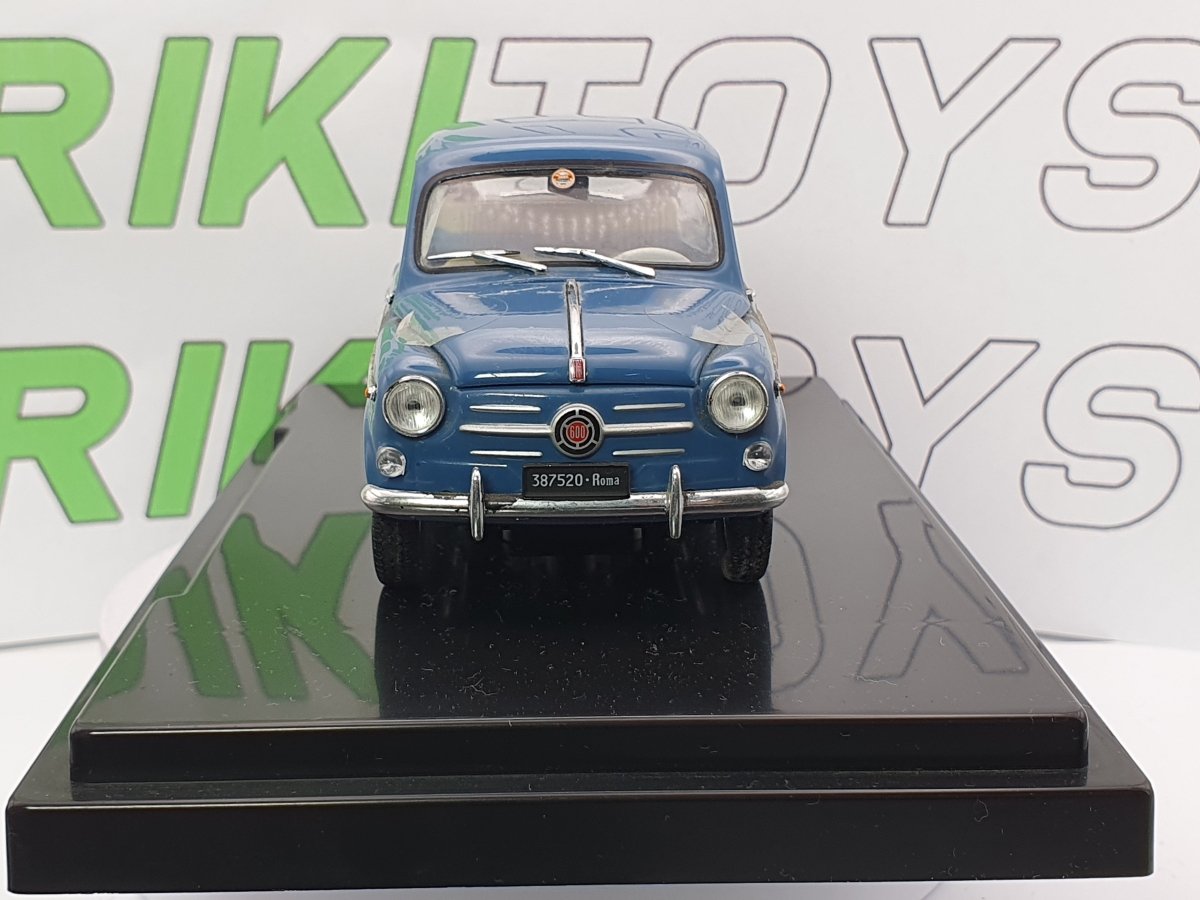 Fiat 600 D (1960) Edicola 1/24 Blu - RikiToys - Edicola#