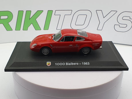 Fiat Abarth 1000 Bialbero( 1963) Edicola 1/43 Rosso - RikiToys - Edicola#