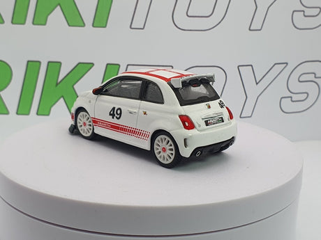 Fiat Abarth 595 N 49 Burago 1/43 Bianco - RikiToys - Burago#