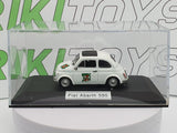 Fiat Abarth 595 Universal Hobbies 1/43 Bianco - RikiToys - UniversalHobbies#