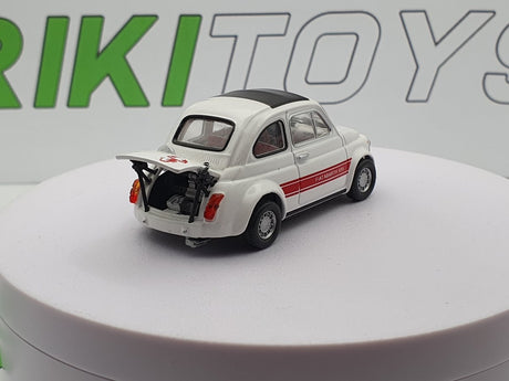 Fiat Abarth 695 Assetto Corsa (1969) Universal Hobbies 1/43 Bianco - RikiToys - Universal Hobbies#