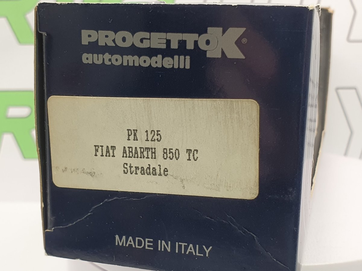 Fiat Abarth 850 TC Progetto K 1/43 Azzurro - RikiToys - Progetto K#