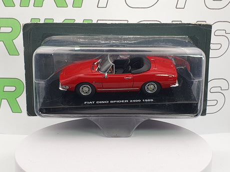 Fiat Dino Spider 2400 1969 Edicola 1/43 Rosso - RikiToys - Edicola#