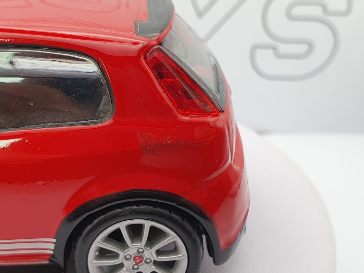 Fiat Grande Punto Abarth Burago 1/32 Rosso - RikiToys - Burago#