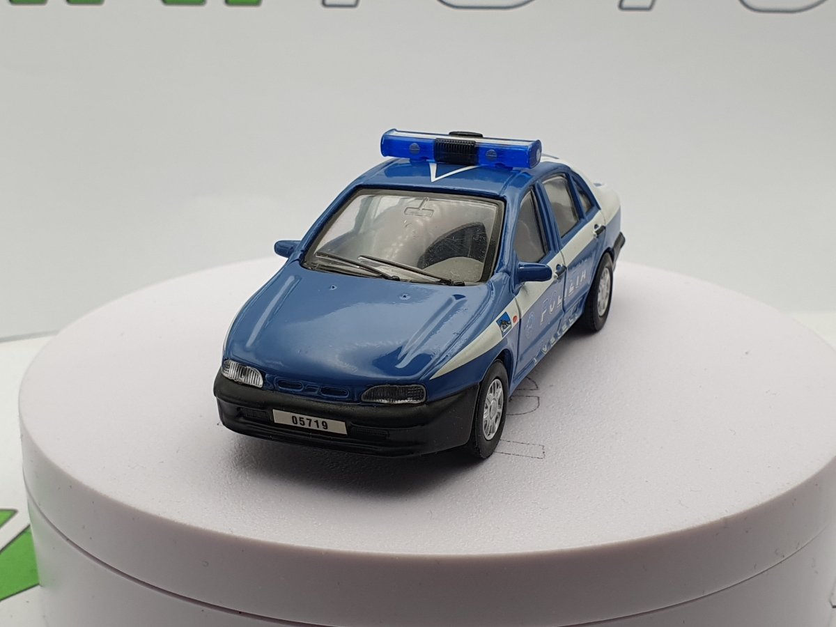 Fiat Marea Polizia Alto Adige Maisto 1/43 - RikiToys - Maisto#