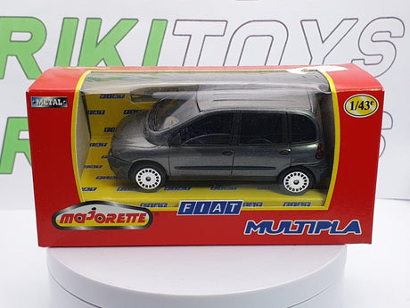 Fiat Multipla (1998) Majorette 1/43 Grigio metallizzato - RikiToys - Majorette#