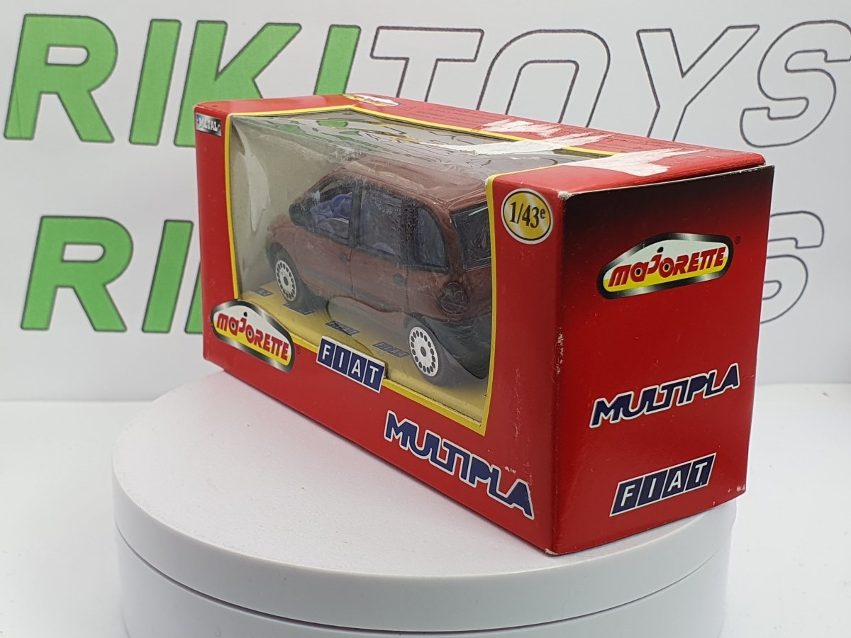 Fiat Multipla 1998 Majorette 1/43 Marrone - RikiToys - Majorette#