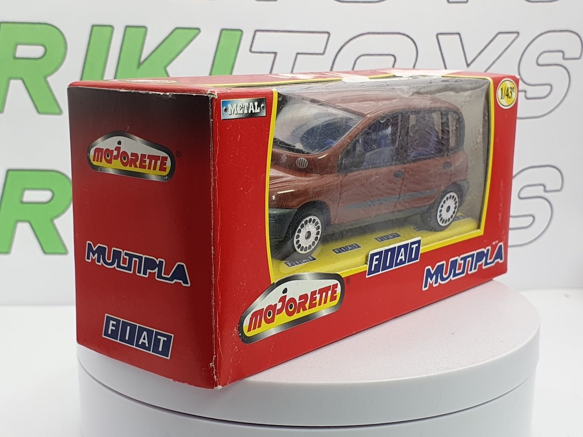 Fiat Multipla 1998 Majorette 1/43 Marrone - RikiToys - Majorette#