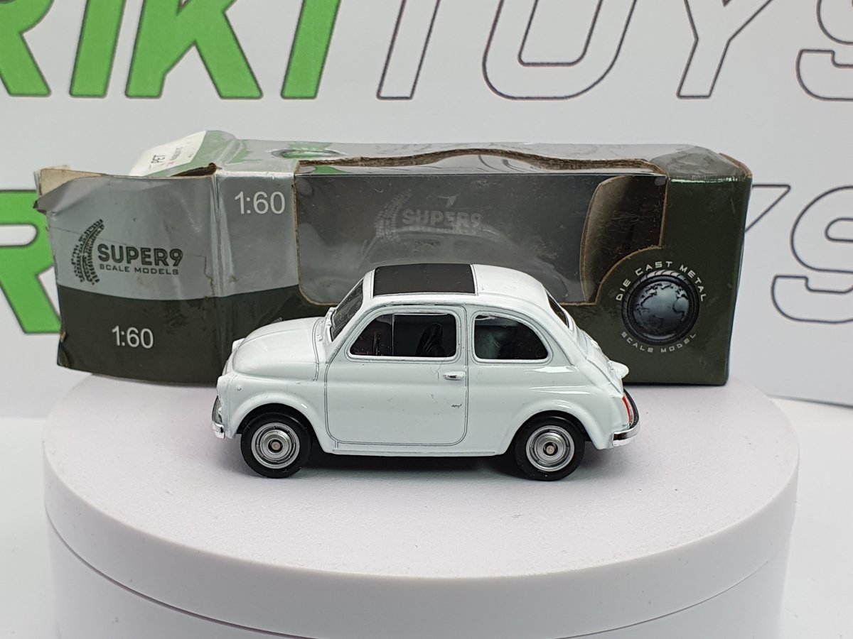 Fiat Nuova 500 Welly 1/43 Bianco - RikiToys - Welly#