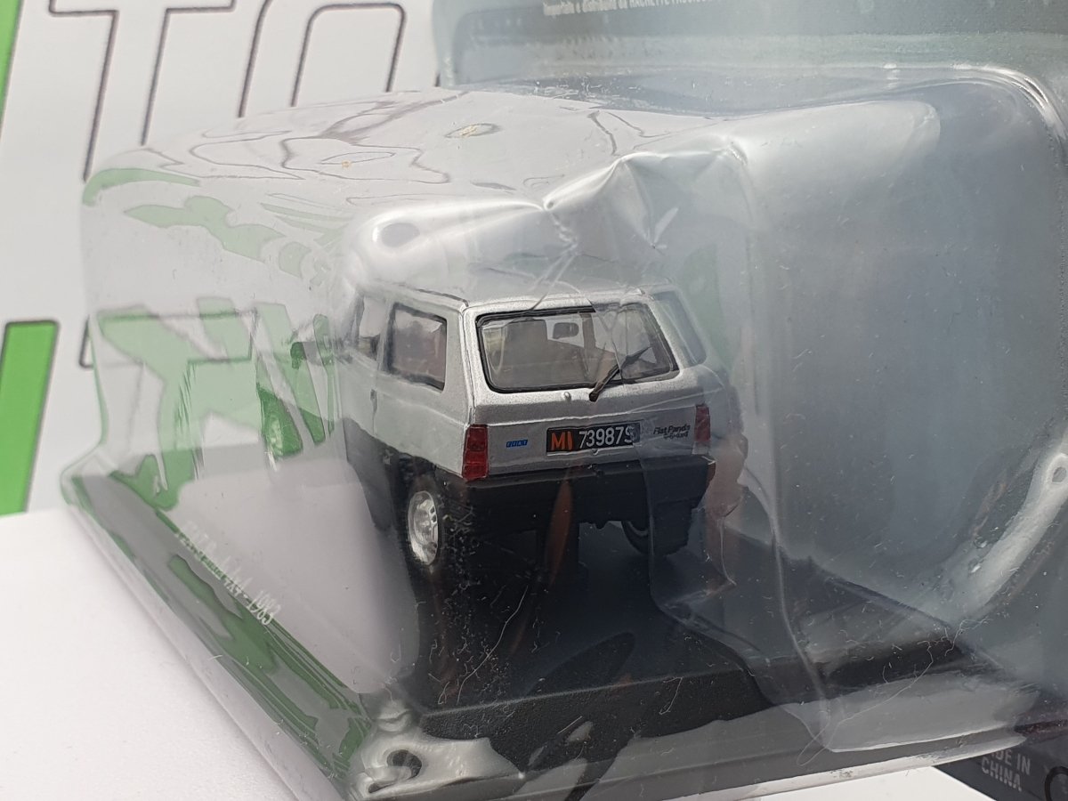 Fiat Panda 4x4 1983 Norev 1/43 Argento - RikiToys - Norev#