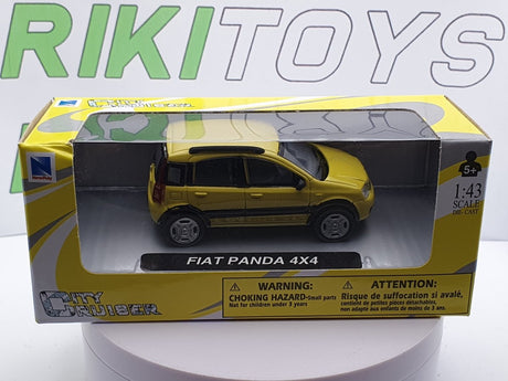 Fiat Panda 4x4 (2004) New Ray 1/43 Giallo - RikiToys - New Ray#