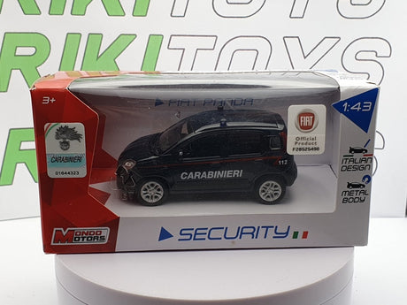 Fiat Panda Carabinieri (2013) MondoMotors 1/43 Blu - RikiToys - MondoMotors#