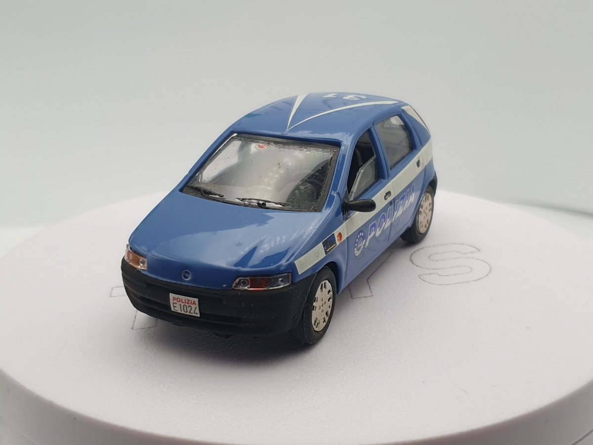 FIat Punto 1999 Polizia Majorette 1/43 - RikiToys - Majorette#