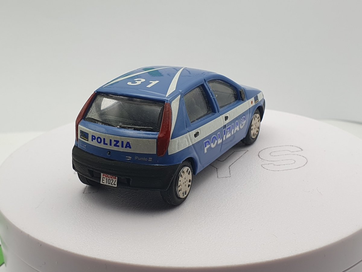 FIat Punto 1999 Polizia Majorette 1/43 - RikiToys - Majorette#