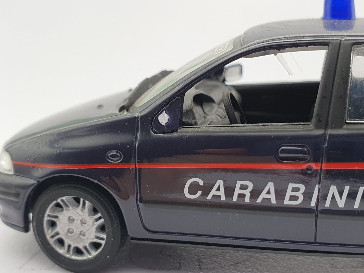 Fiat Punto Carabinieri Cararama 1/43 - RikiToys - Cararama#