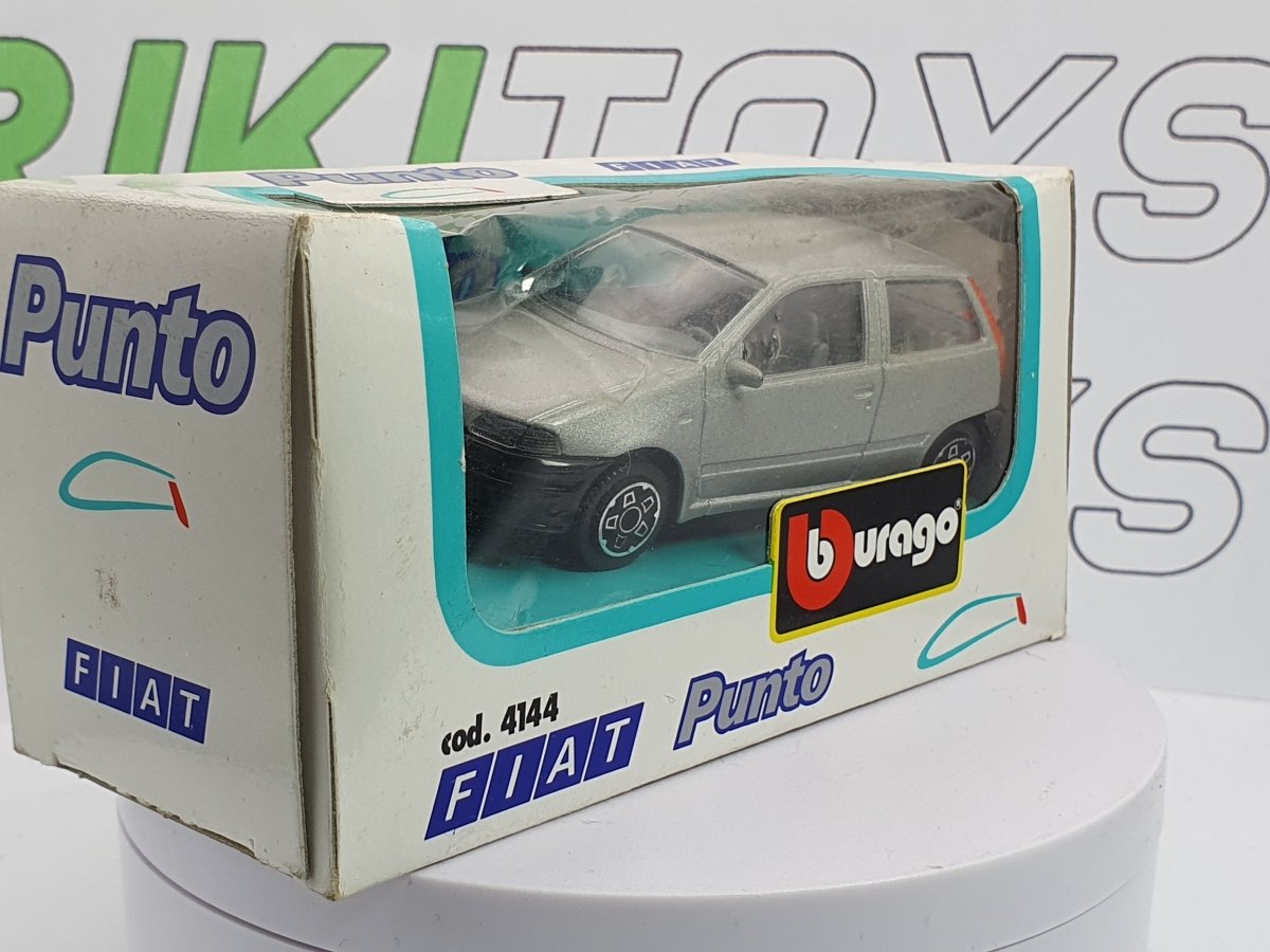 Fiat Punto MK1 Burago 1/43 Argento - RikiToys - Burago#