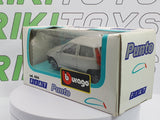 Fiat Punto MK1 Burago 1/43 Argento - RikiToys - Burago#