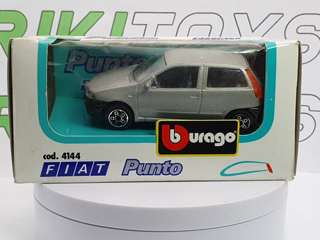 Fiat Punto MK1 Burago 1/43 Argento - RikiToys - Burago#