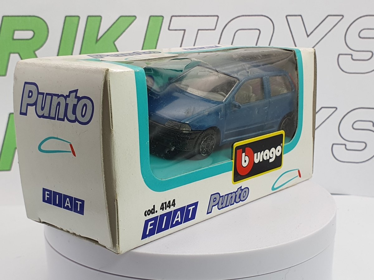 Fiat Punto MK1 Burago 1/43 Blu - RikiToys - Burago#