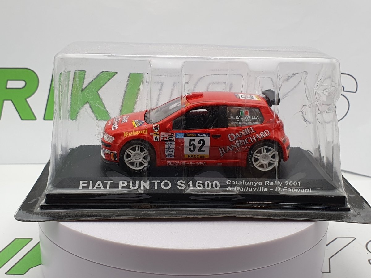 Fiat Punto S 1600 (2001) Edicola 1/43 Rosso - RikiToys - Edicola#