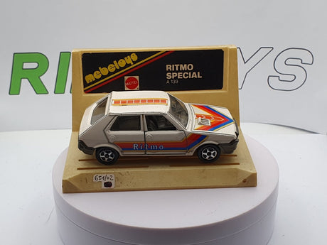 Fiat Ritmo c/decals Mebetoys 1/43 Bianco - RikiToys - Mebetoys#